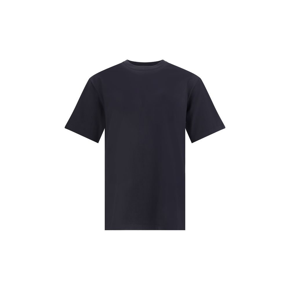Y-3 T-Shirt with maxi print in black, front view showing minimalist design. Premium men's streetwear in size S to XL, new with tags.