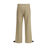 Back view of Brioni Cargo Pants featuring rear patch pockets and adjustable strap details at the hem for a tailored fit.