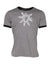 Dolce & Gabbana Gray Sacred Heart Cotton Crew Neck T-shirt