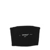 Off-White Black Cotton Facemasks
