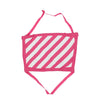 Off-White Pink Cotton Facemasks