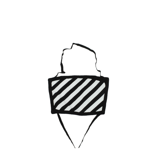 Off-White Black Cotton Facemasks