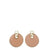 Fendi Pink Plexiglass Earrings