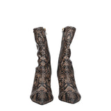 Stella McCartney Brown Leather Ankle Boots