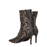 Stella McCartney Brown Leather Ankle Boots