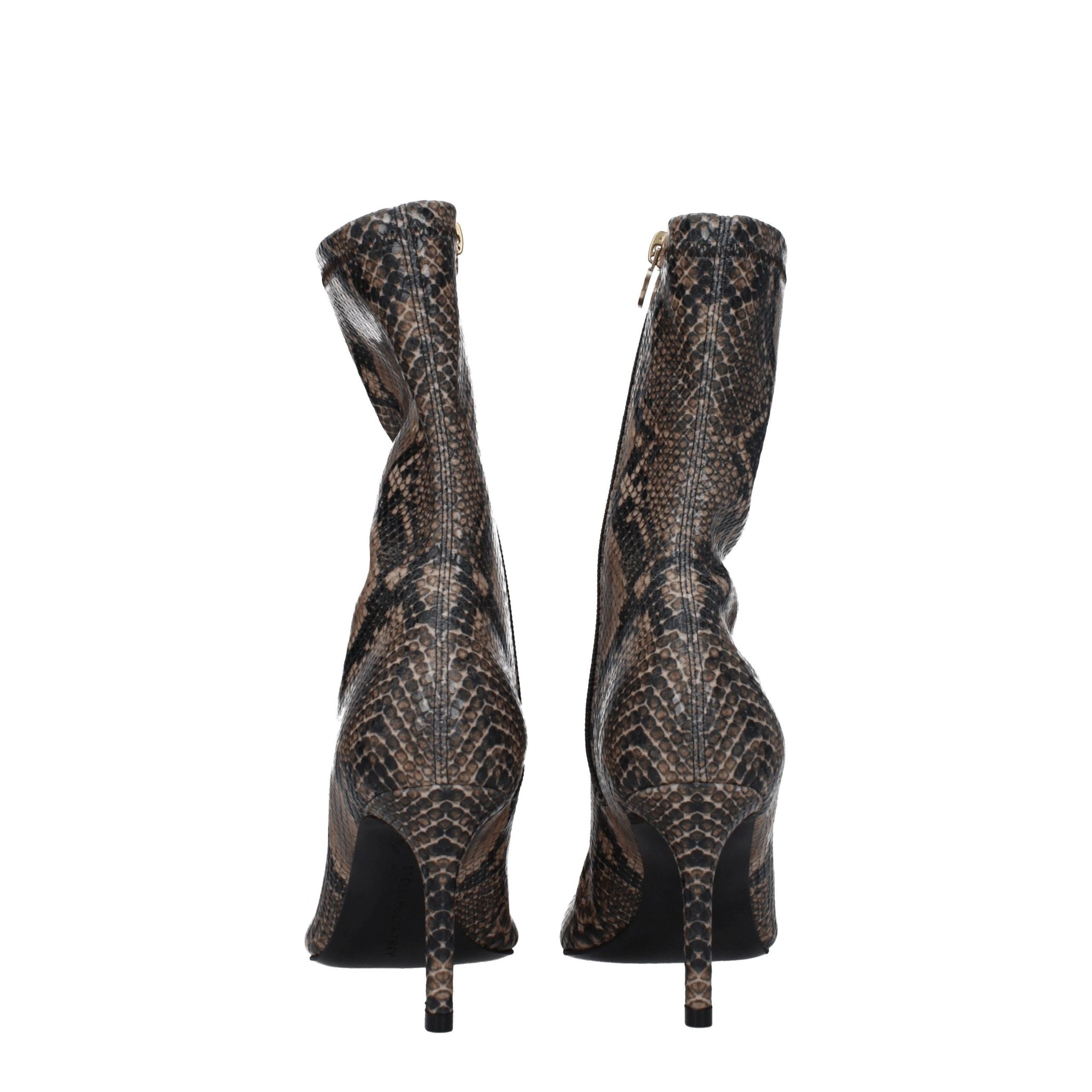 Stella McCartney Brown Leather Ankle Boots