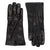 Prada Black Leather Gloves