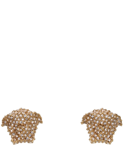 Versace Gold Brass Earrings