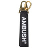 Ambush Black Leather Keychains