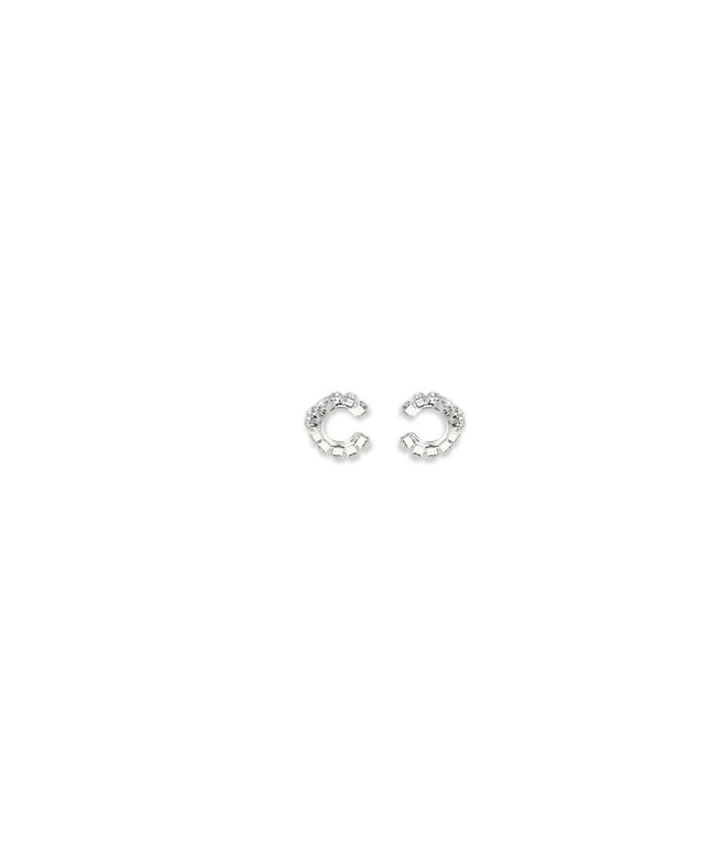 Magda Butrym Strass Earrings