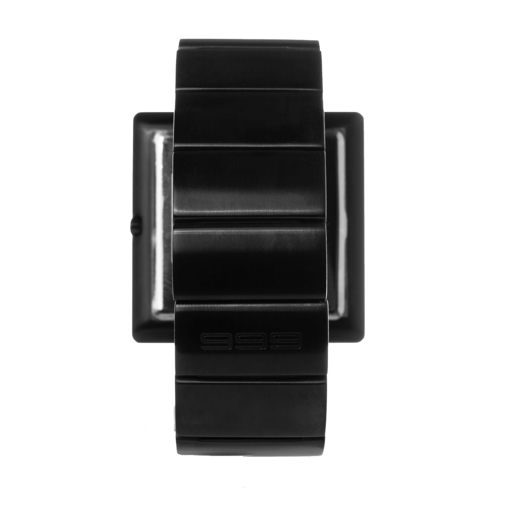 666BARCELONA Black Stainless Steel Watch - Outfito.ae