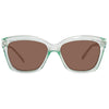 Benetton Green Resin Sunglasses