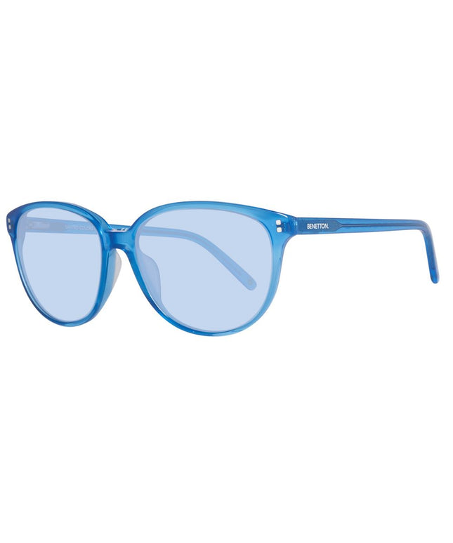 Benetton Blue Plastic Sunglasses