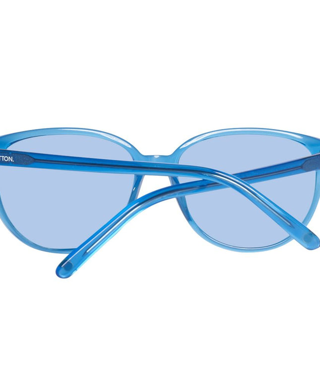 Benetton Blue Plastic Sunglasses