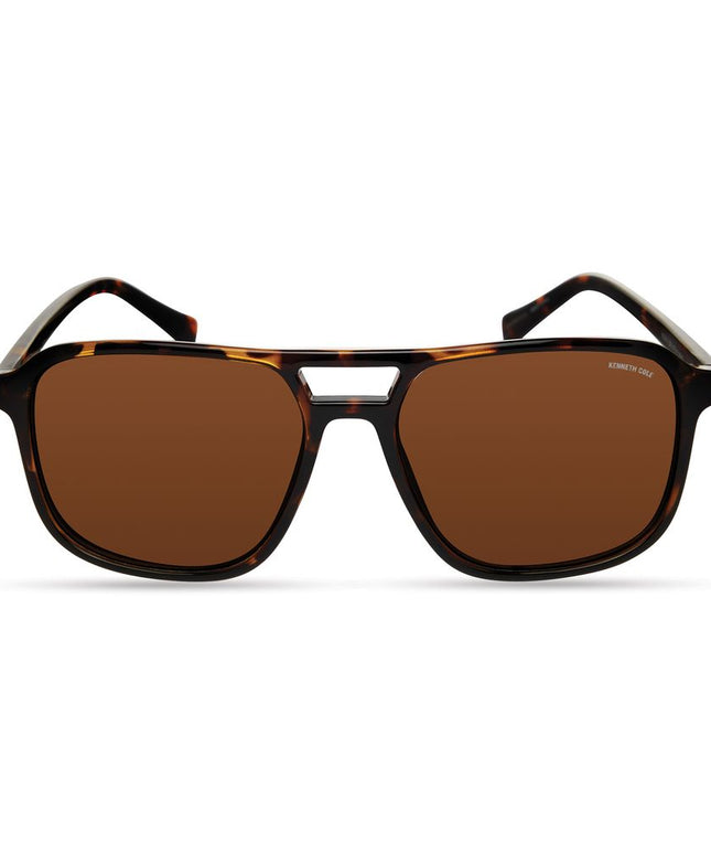 Kenneth Cole Brown Injected Sunglasses
