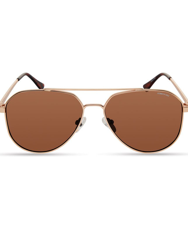 Kenneth Cole Gold Metal Sunglasses