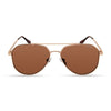 Kenneth Cole Gold Metal Sunglasses