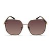 Kenneth Cole Gold Metal Sunglasses