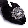 Dolce & Gabbana Black Goatskin Sandal