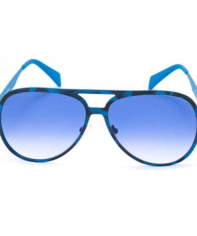 Italia Independent Blue Metal Sunglasses