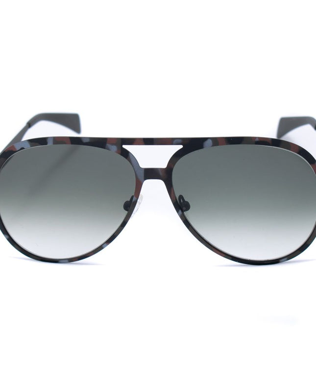 Italia Independent Brown Metal Sunglasses
