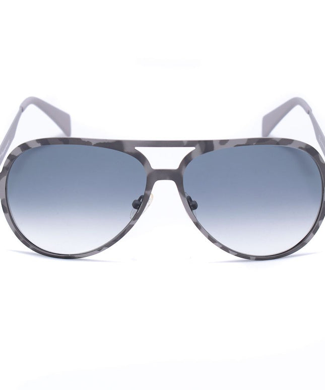 Italia Independent Gray Metal Sunglasses