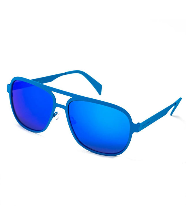 Italia Independent Blue Metal Sunglasses