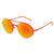 Italia Independent Orange Metal Sunglasses