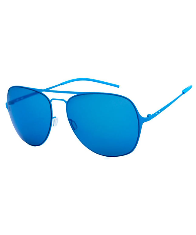 Italia Independent Blue Metal Sunglasses