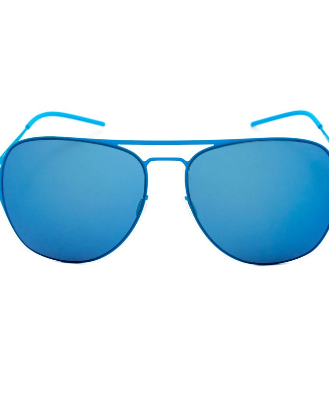 Italia Independent Blue Metal Sunglasses