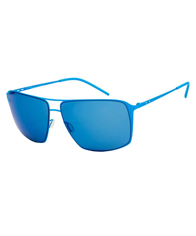 Italia Independent Blue Metal Sunglasses