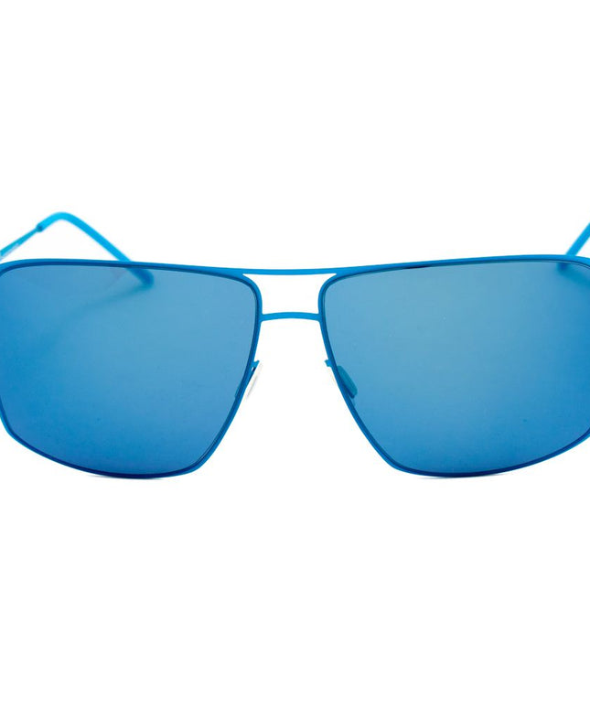 Italia Independent Blue Metal Sunglasses