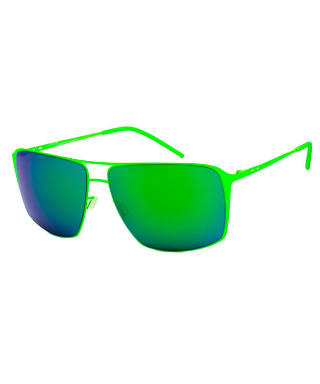 Italia Independent Green Metal Sunglasses