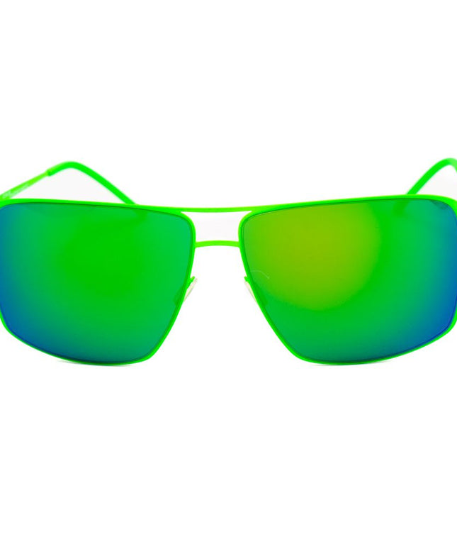 Italia Independent Green Metal Sunglasses