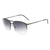 Italia Independent Gray Metal Sunglasses