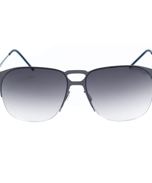 Italia Independent Gray Metal Sunglasses