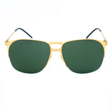 Italia Independent Gold Metal Sunglasses