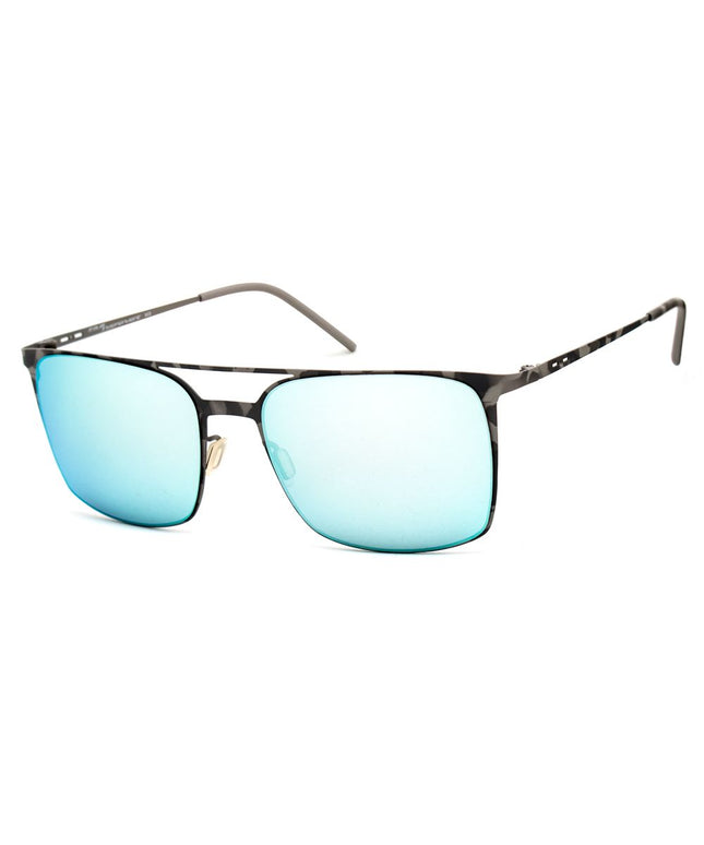 Italia Independent Gray Metal Sunglasses