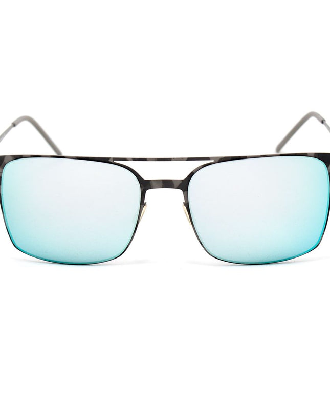 Italia Independent Gray Metal Sunglasses