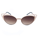 Italia Independent Gold Metal Sunglasses