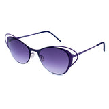 Italia Independent Purple Metal Sunglasses
