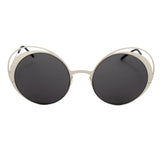 Italia Independent Gray Metal Sunglasses