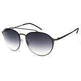 Italia Independent Gray Metal Sunglasses