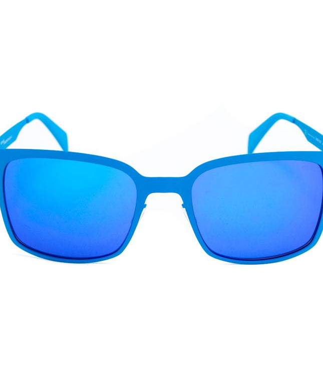 Italia Independent Blue Metal Sunglasses