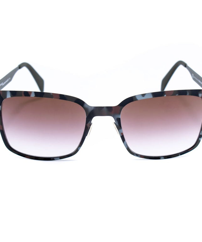 Italia Independent Gray Metal Sunglasses