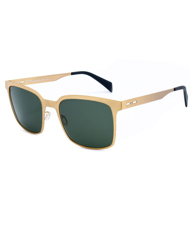 Italia Independent Gold Metal Sunglasses