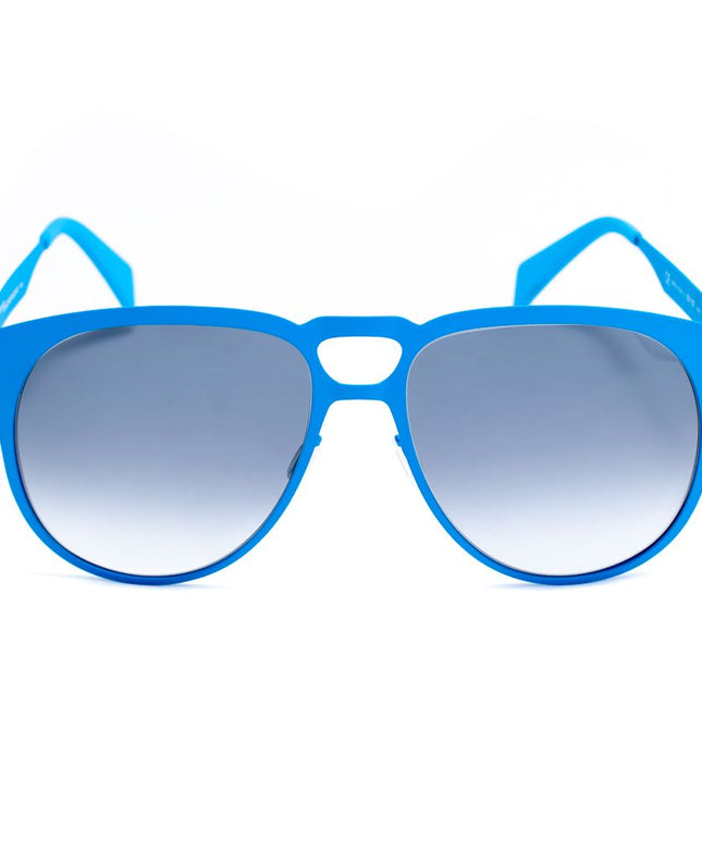 Italia Independent Blue Metal Sunglasses