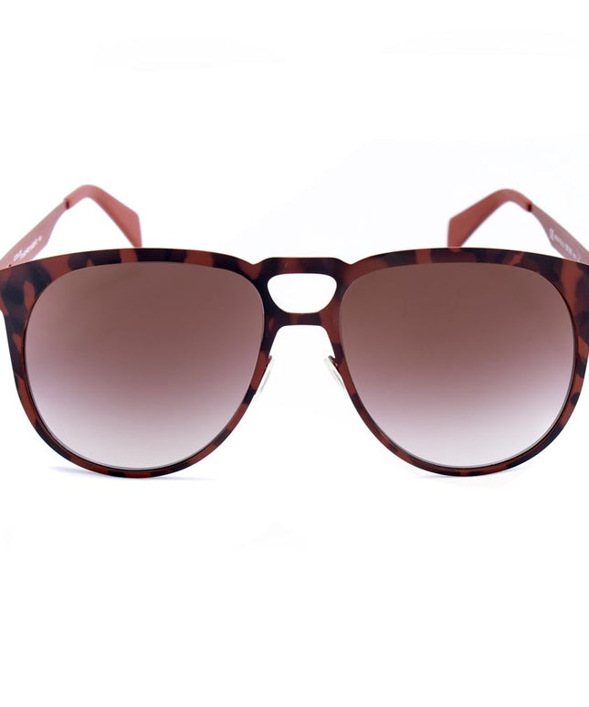 Italia Independent Brown Metal Sunglasses