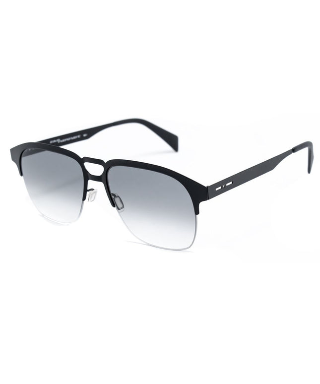 Italia Independent Black Metal Sunglasses