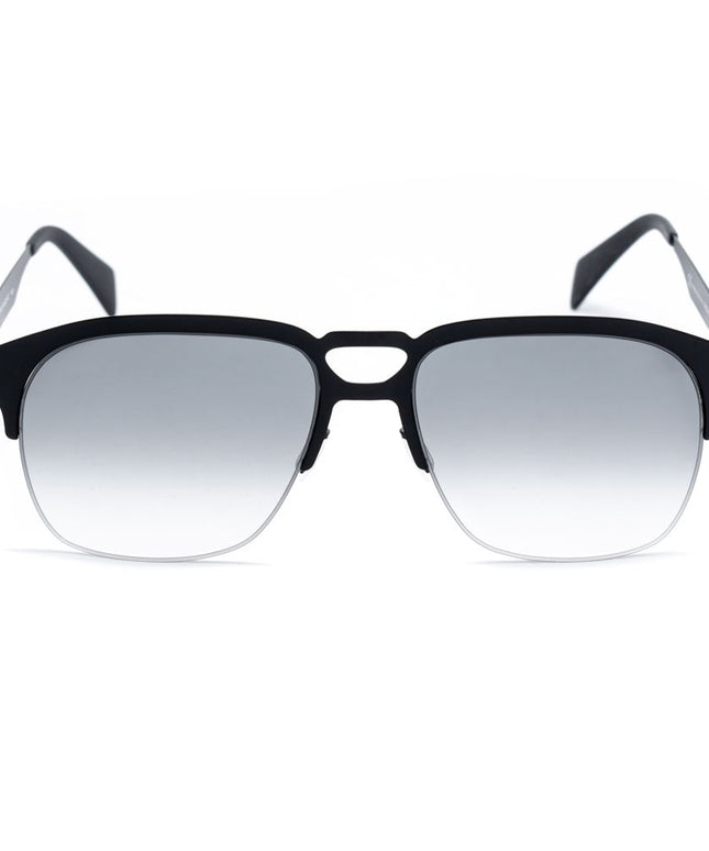 Italia Independent Black Metal Sunglasses